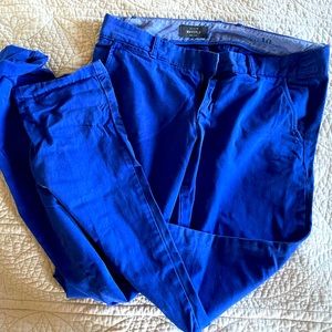 JCrew bright campaign blue eagerly chino. 10 tall